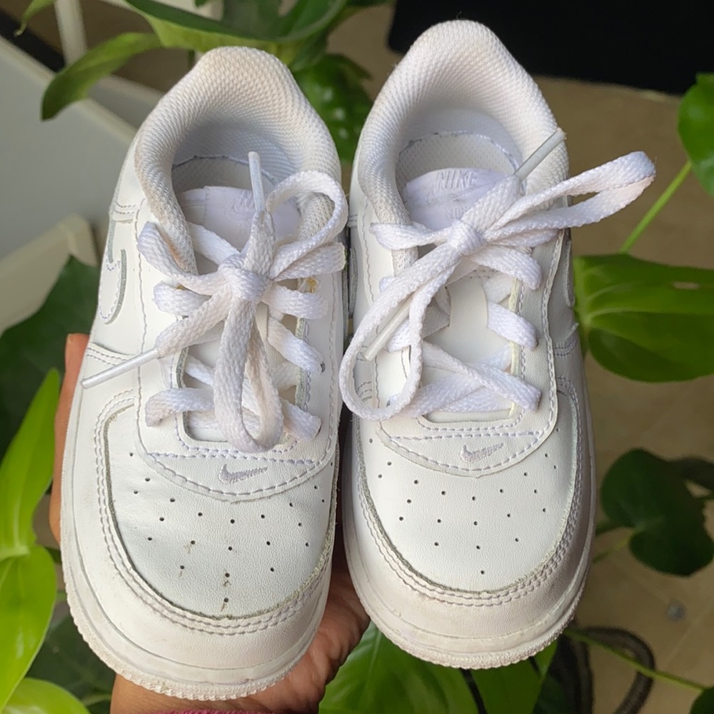 Size 8c toddler Nike Air Force 1 shoes